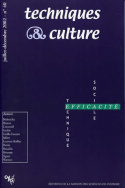 Techniques et cultures, n° 40/juil.-déc. 2002