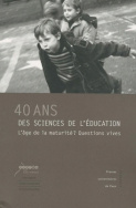 40 ans des sciences de l'éducation