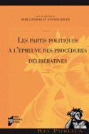 Les partis politiques à  l'épreuve des procédures délibératives