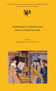 Onomastique et intertextualité dans la littérature latine