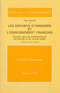 Les enfants d'immigrés et l'enseignement français