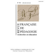 Revue française de pédagogie, n° 195/2016