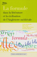 La formule dans la littérature et la civilisation de l'Angleterre médiévale