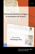 Patrimoine littéraire en ligne: la renaissance du lecteur ?