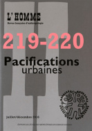 L'Homme. Revue française d'anthropologie, n° 219-220/juillet-décembre 2016
