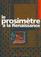 Le prosimètre à la Renaissance