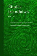 Études irlandaises, n° 47-1/2022