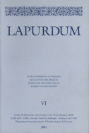 Lapurdum, n° VI/2001