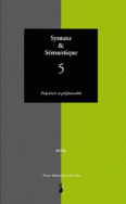 Syntaxe & sémantique, n° 5/2003