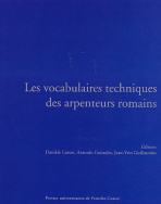 Les vocabulaires techniques des arpenteurs romains