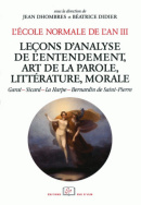 L'École normale de l'an III