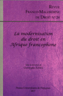 Revue Franco-Maghrébrine de droit, n° 24/2017