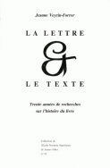 La lettre et le texte