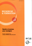 Recherche et formation, n° 88/2018