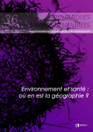 Dynamiques environnementales, n° 36/2015