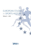 European Studies in Sports History, Volume 9/2016