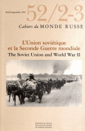 Cahiers du Monde russe, n° 52, 2-3/avril-septembre 2011