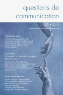 Questions de communication, n° 23/2013