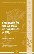 Commentaire sur la Paix de Constance (1183)