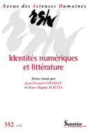 Revue des Sciences Humaines, n° 352/octobre-décembre 2023