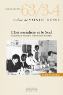 Cahiers du monde russe, n° 63/3-4