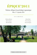 EPIQUE'2011. Sixième colloque de psychologie ergonomique