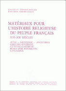 Matériaux pour l'histoire religieuse du peuple français, 19e-20e siècles