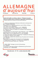 Allemagne d'aujourd'hui, n° 178/octobre-décembre 2006