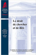 Le droit de chercher et de dire