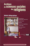 Archives de sciences sociales des religions, n° 168/2014