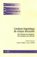 Cahiers du laboratoire de recherche sur le langage, n°3/déc. 2009