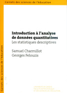 Introduction à l'analyse de données quantitatives