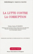 La lutte contre la corruption