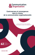 Communication & organisation, n° 62/décembre 2022