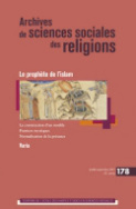 Archives de sciences sociales des religions, n° 178/2017