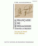 Revue française de pédagogie, n° 160/2007