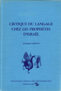 Critique du langage chez les prophètes d'Israël