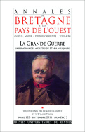 Annales de Bretagne et des pays de l'Ouest, Tome 123, n° 3/septembre 2016