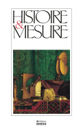 Histoire & Mesure, n°38/1