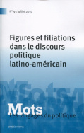 Mots. Les langages du politique, n° 93/juillet 2010