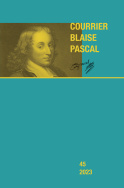 Courrier Blaise Pascal, n° 45/2023