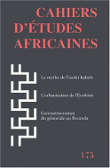 Cahiers d'études africaines, n° 175/2004