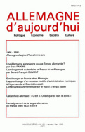 Allemagne d'aujourd'hui, n° 135/janvier-mars 1996