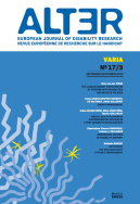 Alter, European Journal of Disability Research, n° 17-3/Septembre 2023