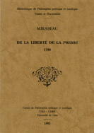 De la liberté de la presse