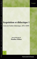 Acquisition et didactique 1