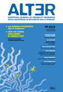 Alter, European Journal of Disability Research, n° 16-2/Juin 2022