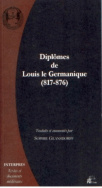 Diplômes de Louis le Germanique (817-876)