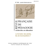 Revue française de pédagogie, n° 190/2015