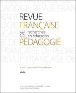 Revue française de pédagogie, n° 204/2018